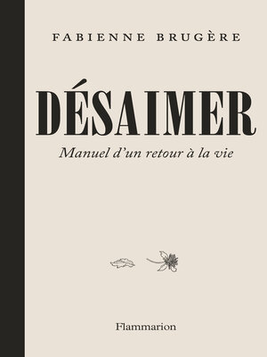 cover image of Désaimer